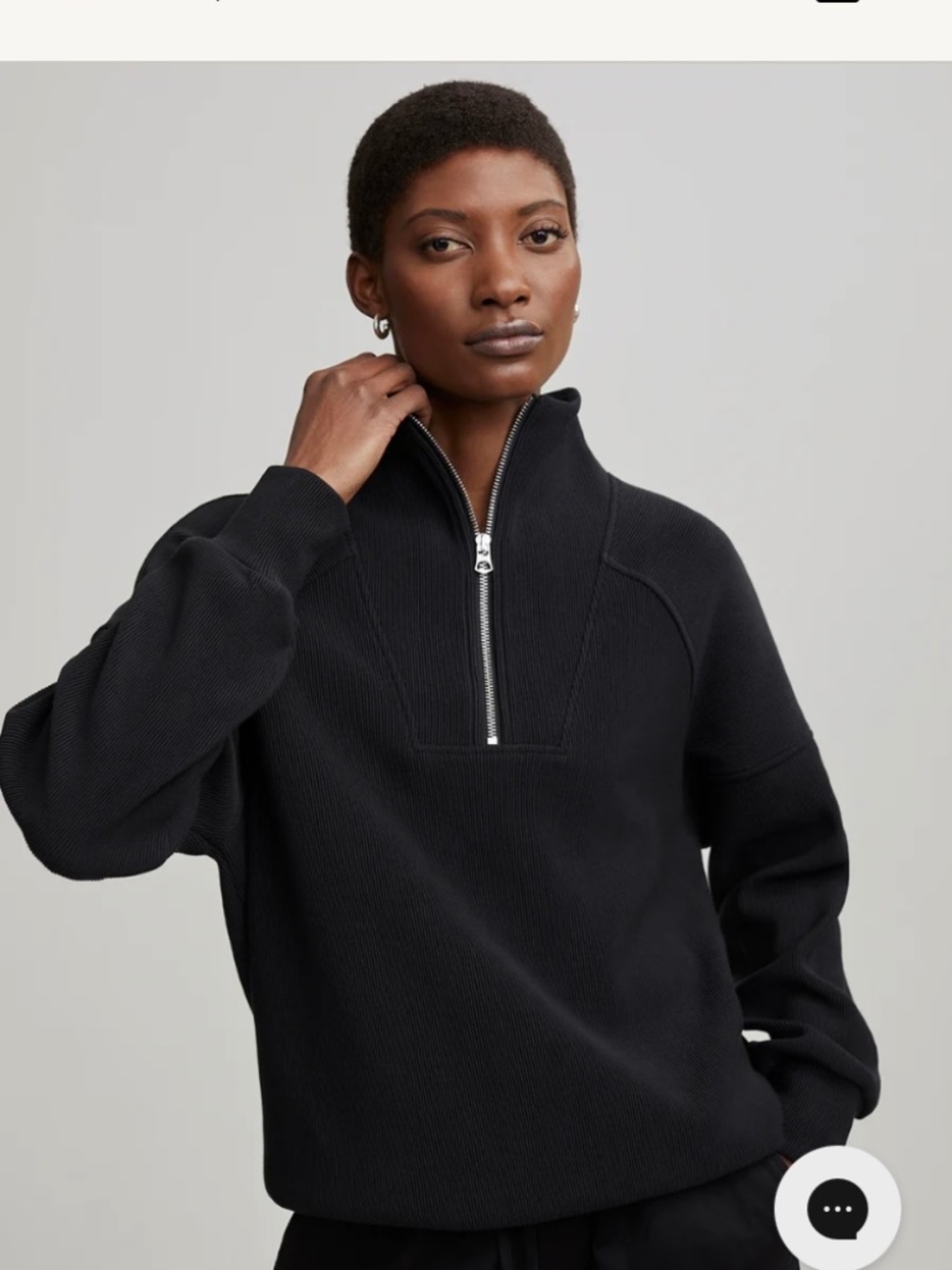 Varley Rhea Half-Zip Sweat XS